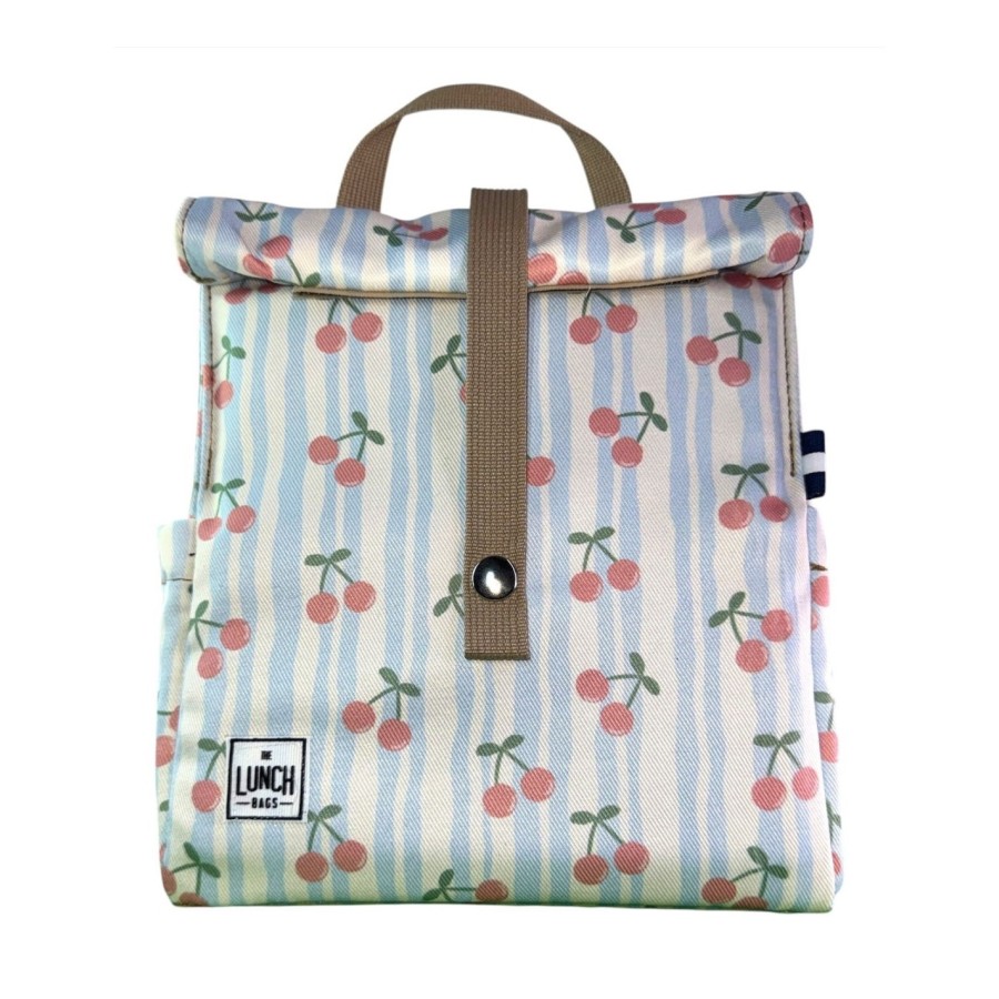 The Lunch Bags Original Ισοθερμική Τσάντα Φαγητού 5Lt Kids Cherry Stripe