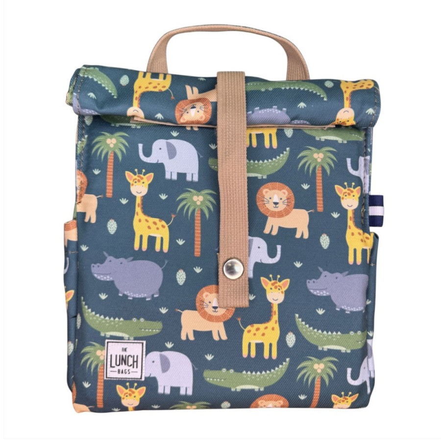 The Lunch Bags Original Ισοθερμική Τσάντα Φαγητού 5Lt Kids Safari Friends