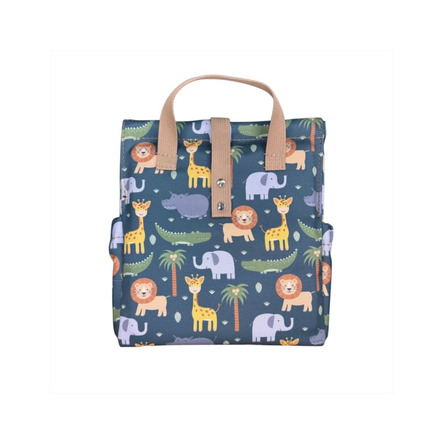 The Lunch Bags Original Ισοθερμική Τσάντα Φαγητού 5Lt Kids Safari Friends
