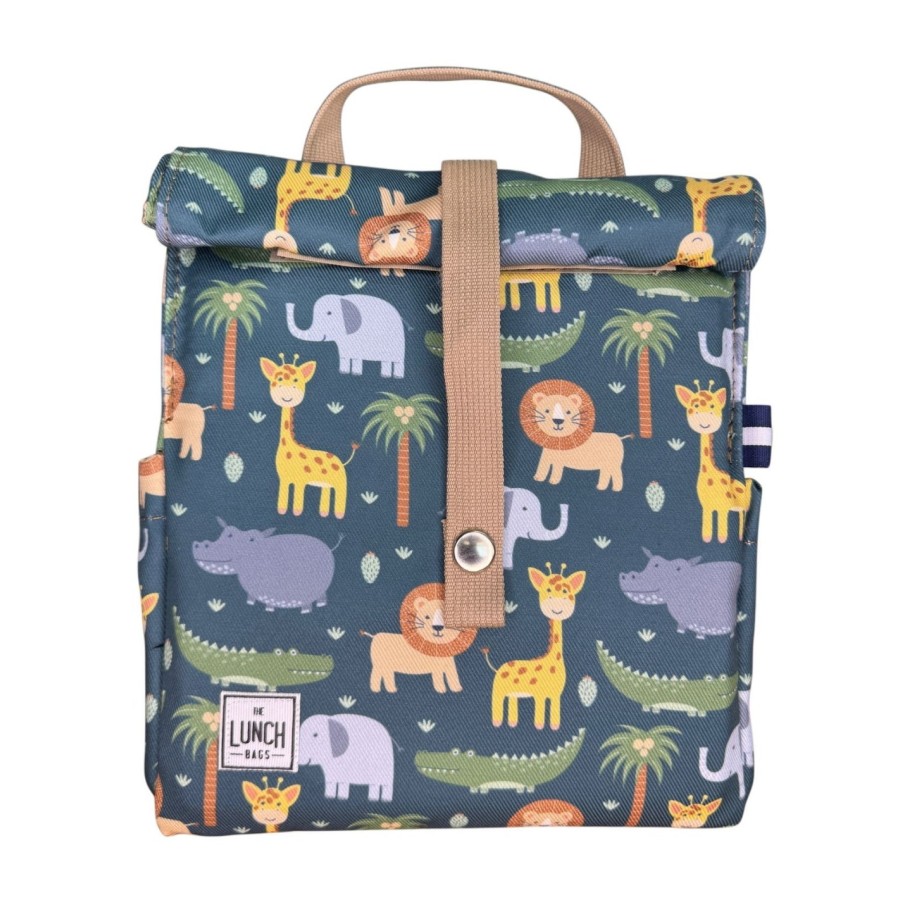 The Lunch Bags Original Ισοθερμική Τσάντα Φαγητού 5Lt Kids Safari Friends