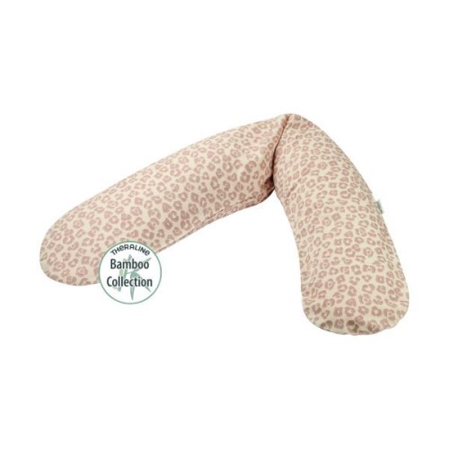 Theraline The Original Μαξιλάρι Θηλασμού & Εγκυμοσύνης Bamboo Leopard 190x38εκ.