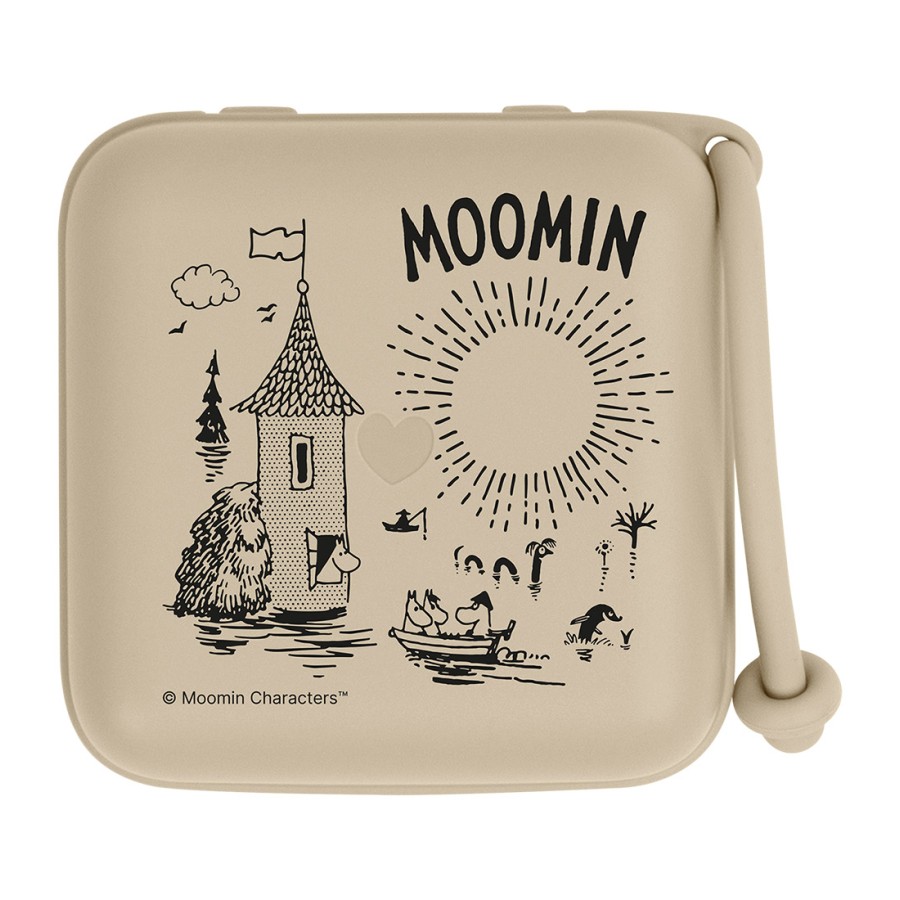Θήκη για 3 Πιπίλες Bibs x Moomin Vanilla