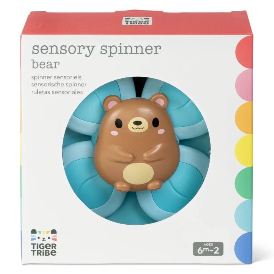 Tiger Tribe Βρεφικό Αισθητηριακό Παιχνίδι Sensory Spinner Bear