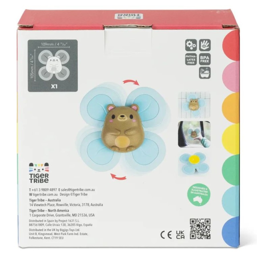 Tiger Tribe Βρεφικό Αισθητηριακό Παιχνίδι Sensory Spinner Bear