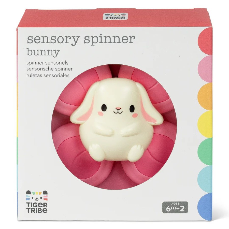 Tiger Tribe Βρεφικό Αισθητηριακό Παιχνίδι Sensory Spinner Bunny