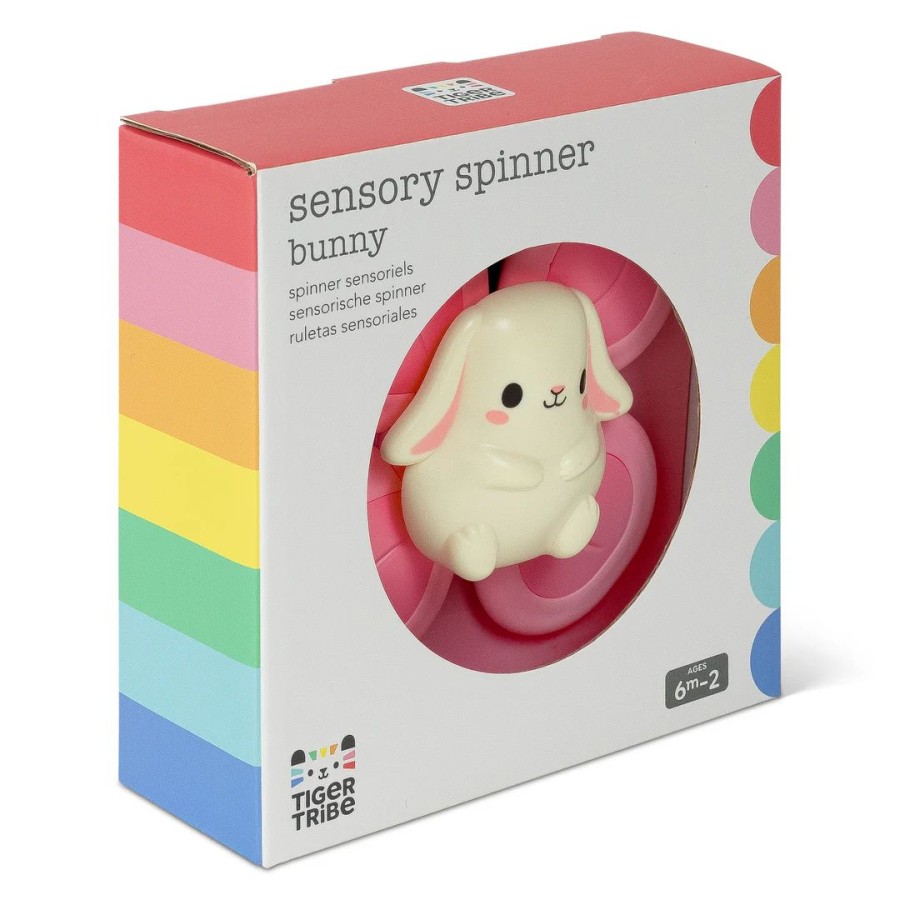 Tiger Tribe Βρεφικό Αισθητηριακό Παιχνίδι Sensory Spinner Bunny