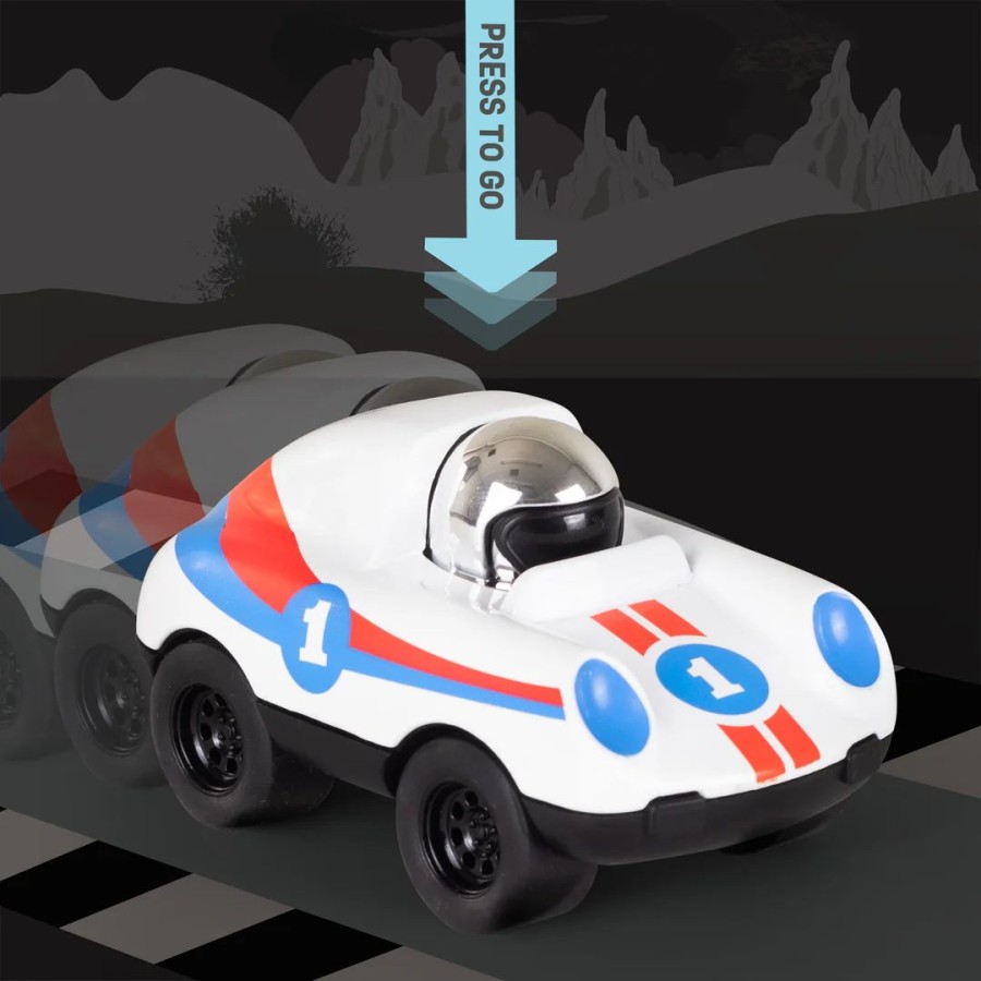 Tiger Tribe Παιδικό Αγωνιστικό Αυτοκινητάκι Presto Racers Ace White