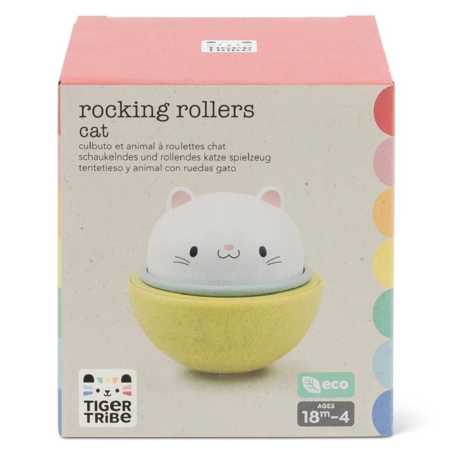 Tiger Tribe Βρεφικό Παιχνίδι Rocking Rollers Cat