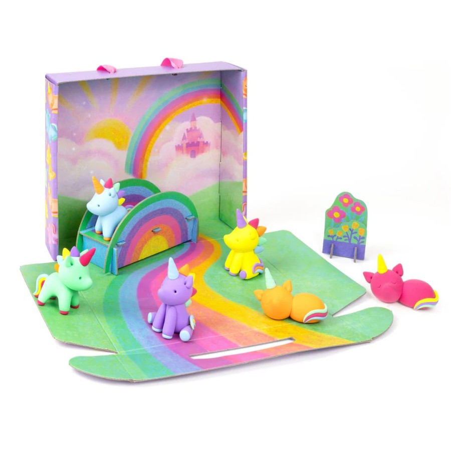 Tiger Tribe Claytopia Παιδικό Σετ Κατασκευής με Πηλό Unicorn World