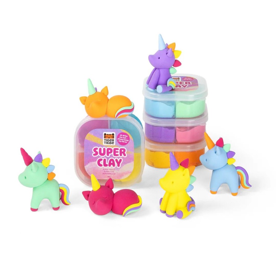 Tiger Tribe Claytopia Παιδικό Σετ Κατασκευής με Πηλό Unicorn World