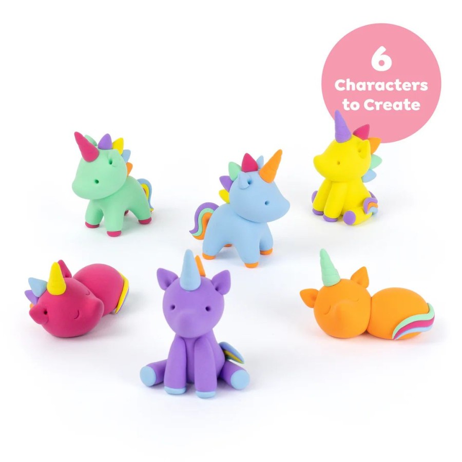 Tiger Tribe Claytopia Παιδικό Σετ Κατασκευής με Πηλό Unicorn World