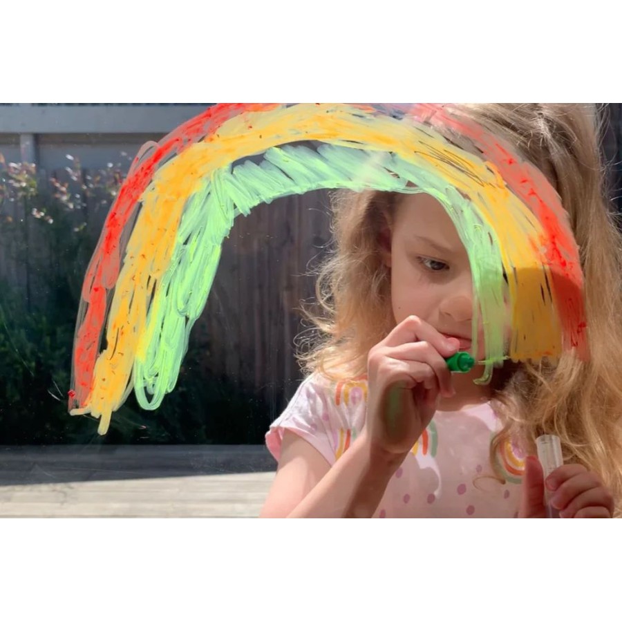Tiger Tribe Σετ 8 Μαλακές Κηρομπογιές Silk Rainbow