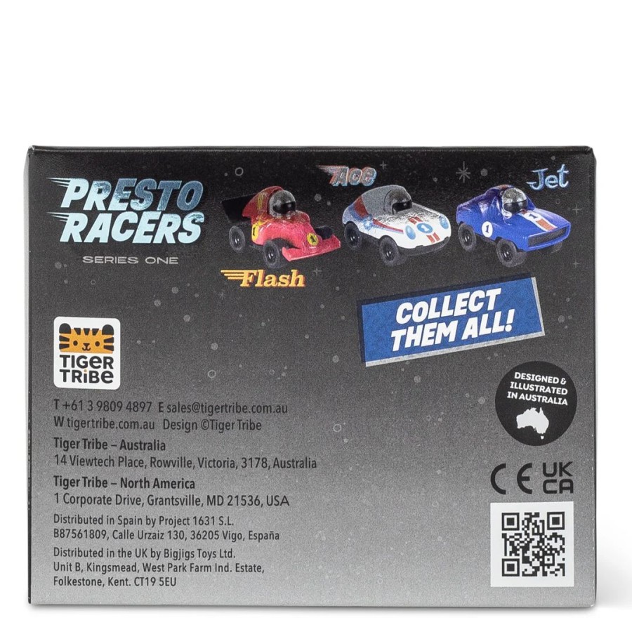 Tiger Tribe Παιδικό Αγωνιστικό Αυτοκινητάκι Presto Racers Jet Blue