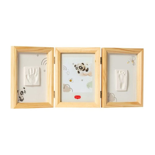 Tiny Love Διπλή Ξύλινη Κορνίζα Βρεφικό Αποτύπωμα Wooden Tiny Creations