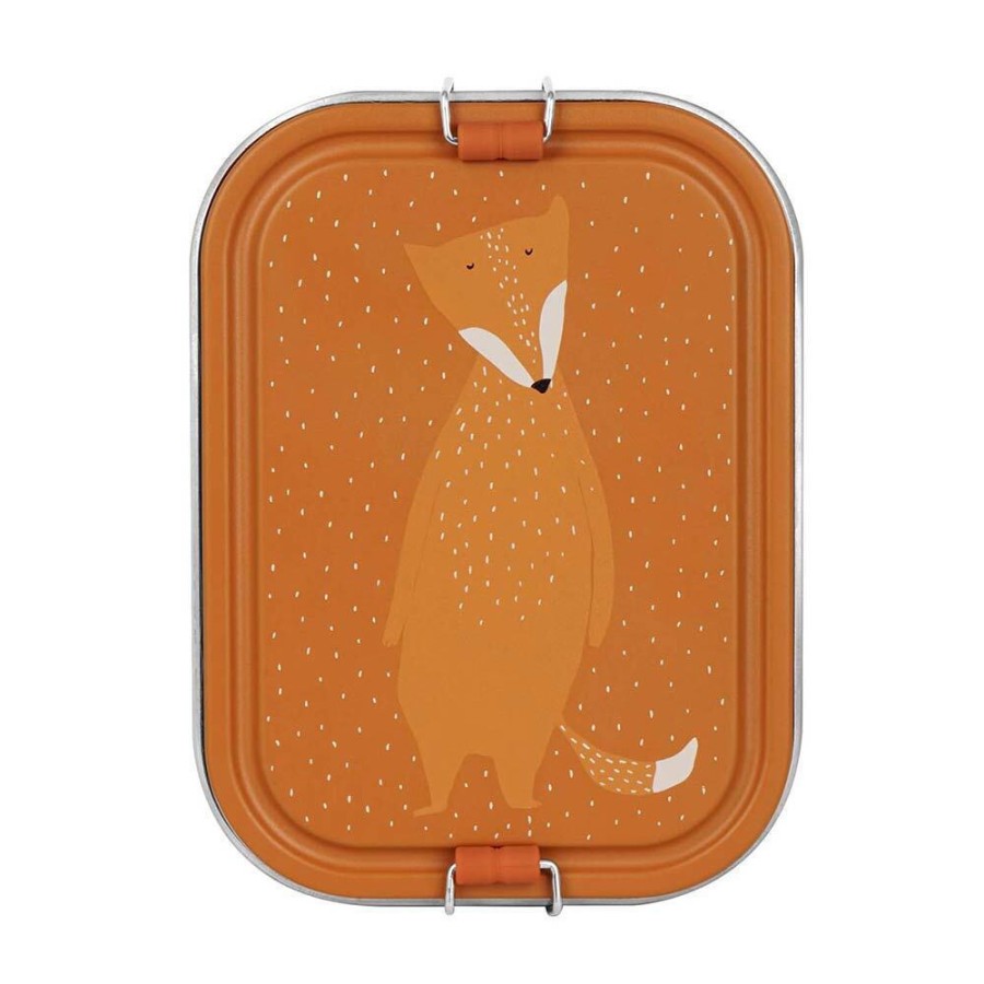 Trixie Παιδικό Ανοξείδωτο Φαγητοδοχείο Lunch Box Large Mr. Fox 1200ml