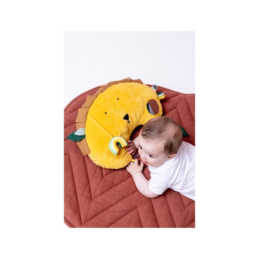Trixie Μαξιλάρι Δραστηριοτήτων Tummy Time Pillow Mr. Lion