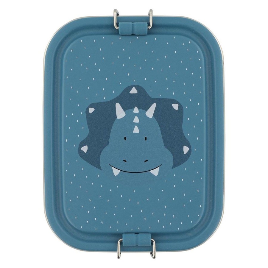 Trixie Παιδικό Ανοξείδωτο Φαγητοδοχείο Mr. Triceratops Small 800ml