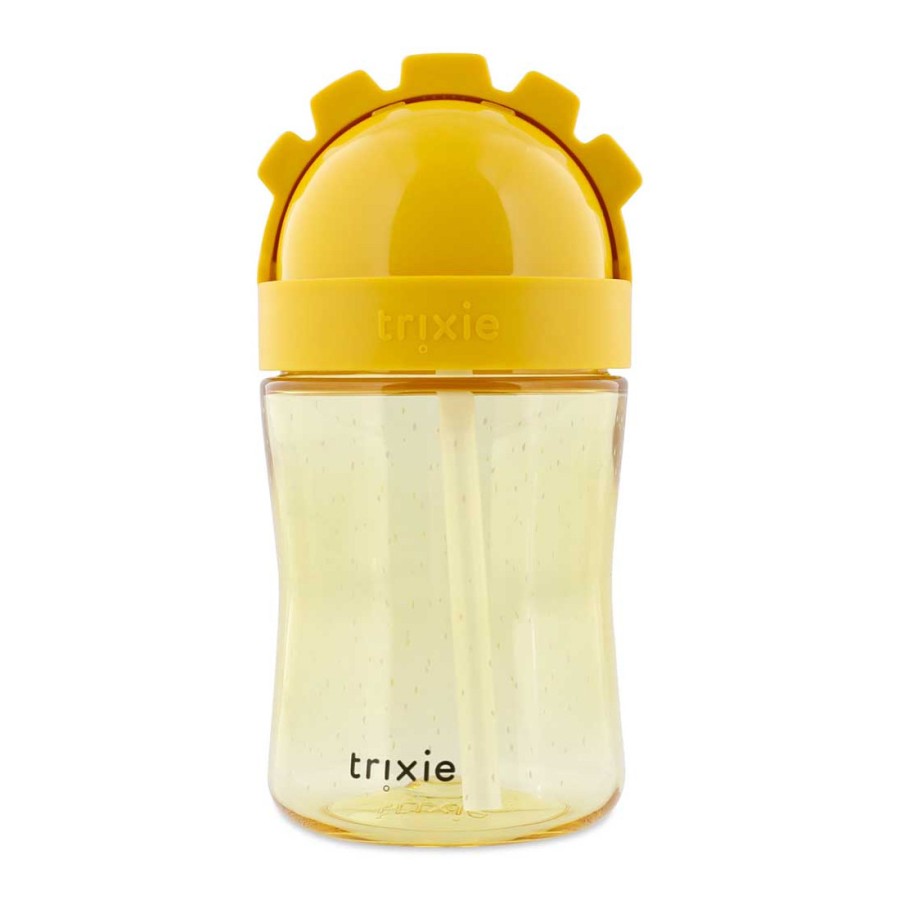 Παιδικό Ποτηράκι με Καλαμάκι Trixie Straw Cup Mr. Lion 300ml