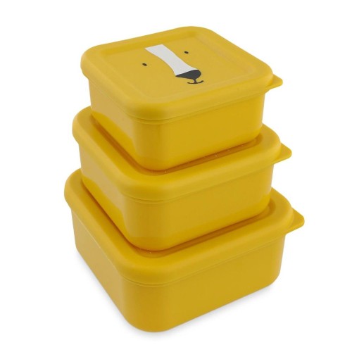Trixie Σετ 3τμχ. Παιδικά Δοχεία για Σνακ Nesting Box Mr. Lion