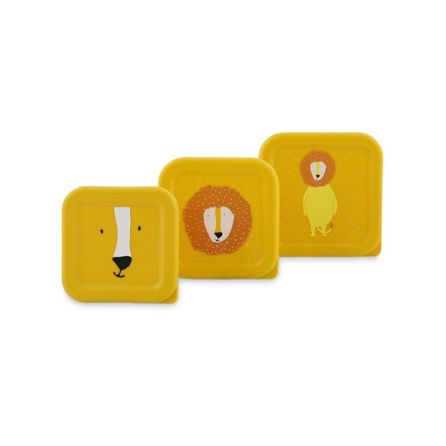 Trixie Σετ 3τμχ. Παιδικά Δοχεία για Σνακ Nesting Box Mr. Lion