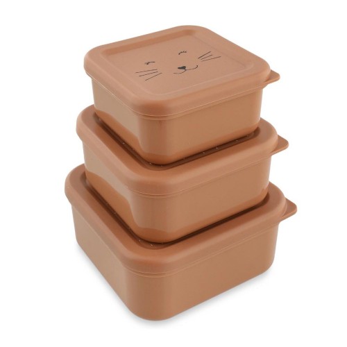 Trixie Σετ 3τμχ. Παιδικά Δοχεία για Σνακ Nesting Box Mrs. Cat