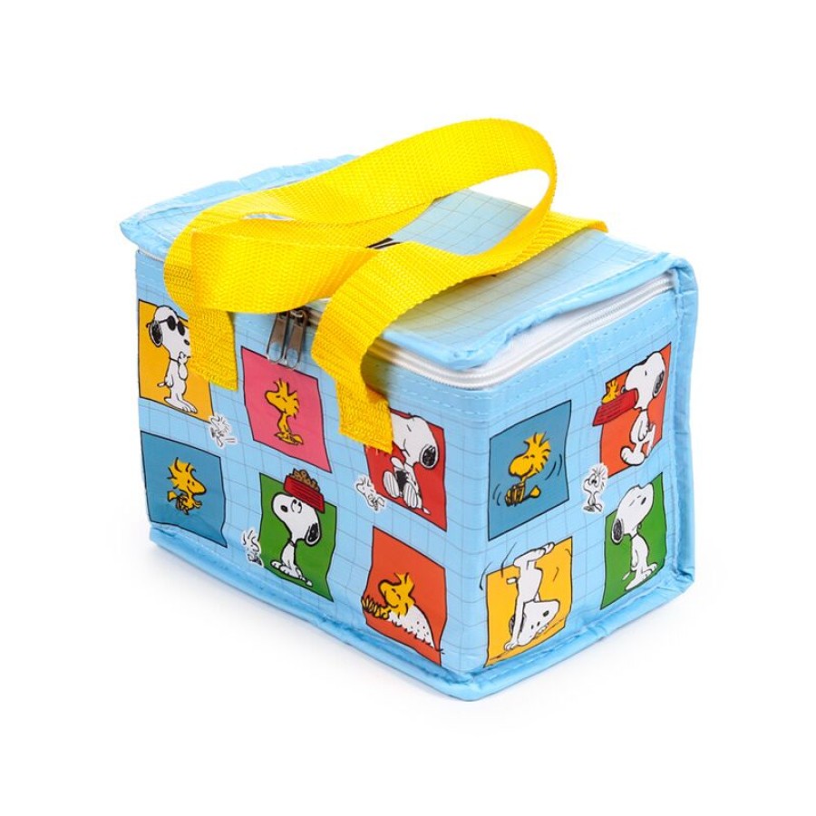 Παιδική Ισοθερμική Τσάντα Φαγητού RPET Cool Bag Peanuts Snoopy & Woodstock Puckator 