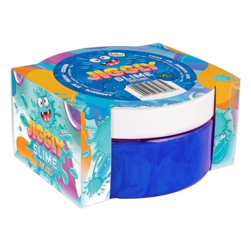 Χλαπάτσα Jiggly Slime Μπλε με Άρωμα Βατόμουρο 200g Tuban