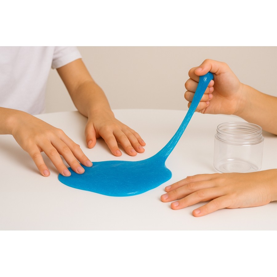 Χλαπάτσα Jiggly Slime Μπλε με Άρωμα Βατόμουρο 200g Tuban