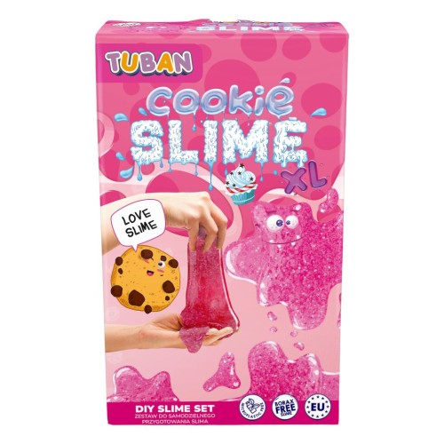 Σετ Κατασκευής Χλαπάτσας DIY Cookie Slime XL με Άρωμα Μπισκότο Βανίλια Tuban