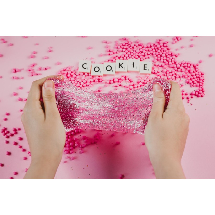Σετ Κατασκευής Χλαπάτσας DIY Cookie Slime XL με Άρωμα Μπισκότο Βανίλια Tuban