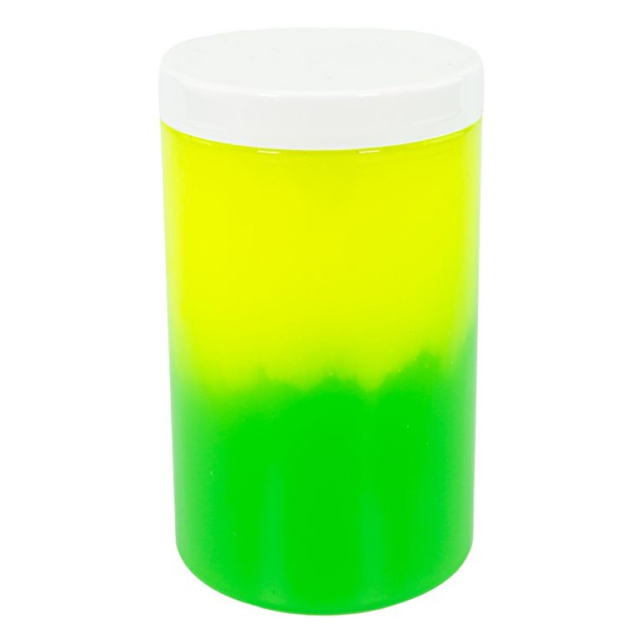 Δίχρωμη Χλαπάτσα Jiggly Slime Neo Duo Κίτρινο - Πράσινο 430g Tuban