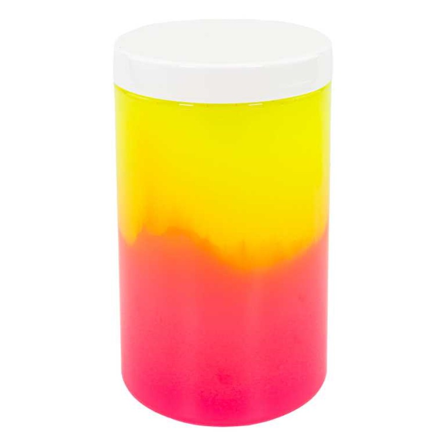 Δίχρωμη Χλαπάτσα Jiggly Slime Neo Duo Κίτρινο - Ροζ 430g Tuban