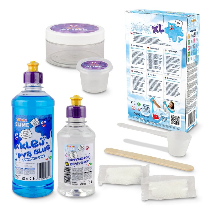 Σετ Δημιουργίας Χλαπάτσας DIY Cloud Slime XL Tuban Σύννεφο