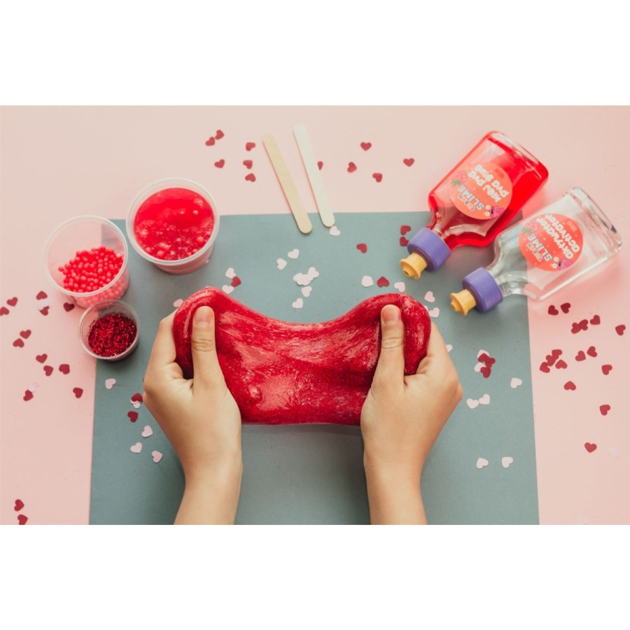 Σετ Δημιουργίας Χλαπάτσας DIY Strawberry Slime με Άρωμα Φράουλα Tuban