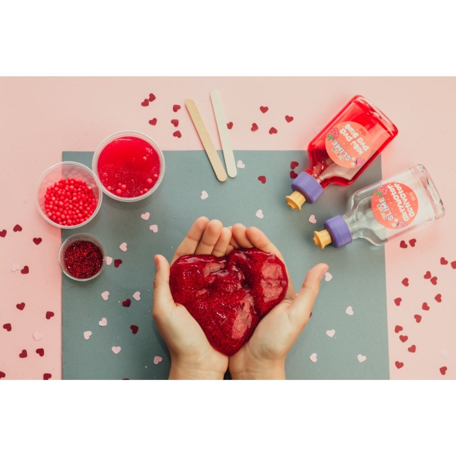 Σετ Δημιουργίας Χλαπάτσας DIY Strawberry Slime με Άρωμα Φράουλα Tuban