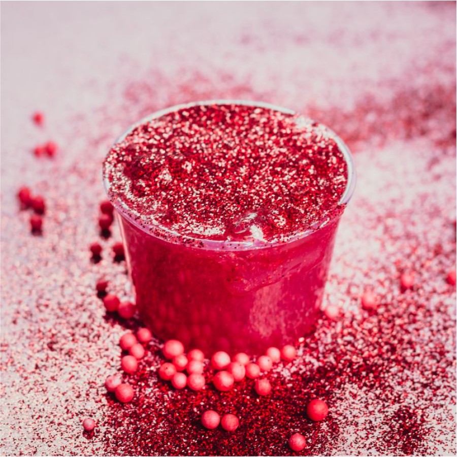 Σετ Δημιουργίας Χλαπάτσας DIY Strawberry Slime XL με Άρωμα Φράουλα Tuban
