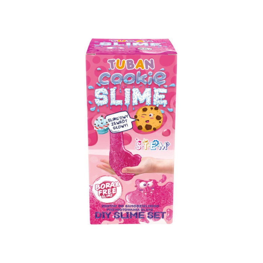 Σετ Κατασκευής Χλαπάτσας DIY Cookie Slime με Άρωμα Μπισκότο Βανίλια Tuban