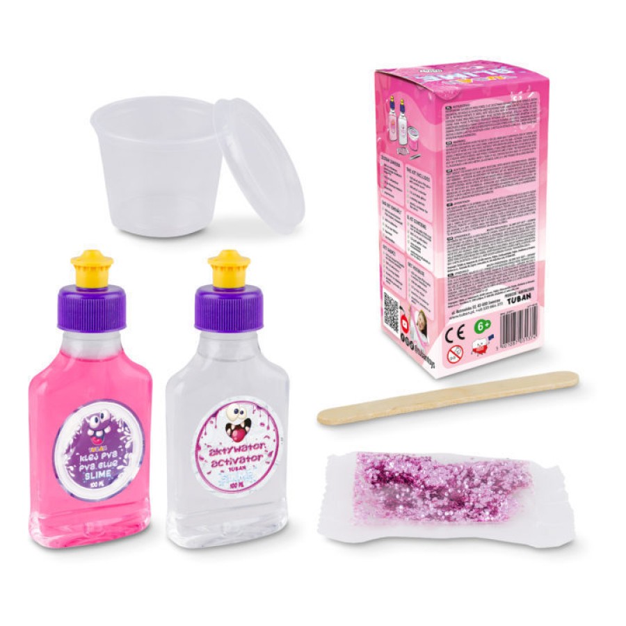 Σετ Κατασκευής Χλαπάτσας DIY Cookie Slime με Άρωμα Μπισκότο Βανίλια Tuban