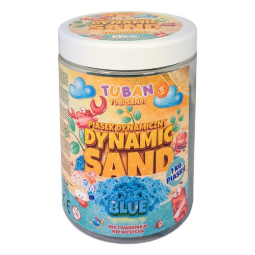 Κινούμενη Άμμος Μπλε 1kg Dynamic Sand Blue