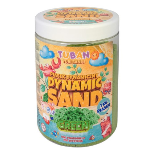 Κινούμενη Άμμος Πράσινη 1kg Dynamic Sand Green