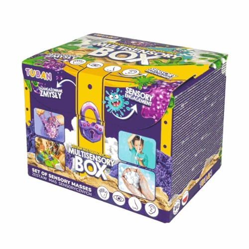 Σετ DIY Slime Multisensory Box & Αισθητηριακών Υλικών Tuban