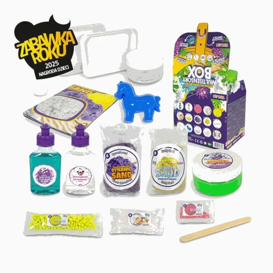 Σετ DIY Slime Multisensory Box & Αισθητηριακών Υλικών Tuban