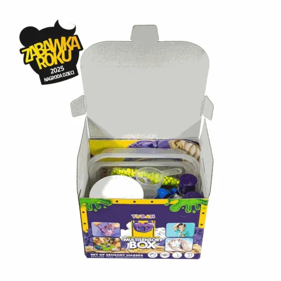 Σετ DIY Slime Multisensory Box & Αισθητηριακών Υλικών Tuban