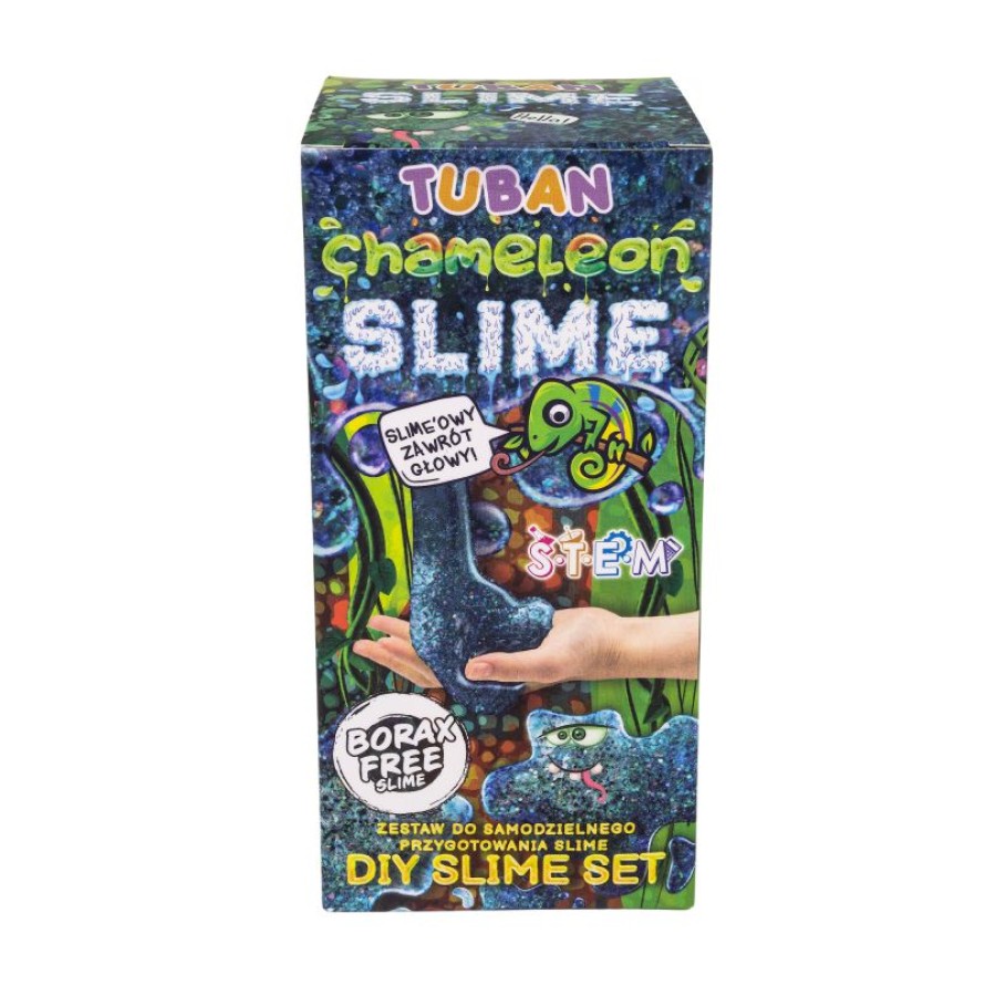 Σετ DIY Δημιουργίας Χλαπάτσας Χαμαιλέων Tuban Chameleon Slime