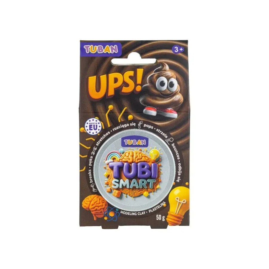 Πλαστελίνη Νέας Γενιάς σε Αστείο Σχήμα Tuban TUBI SMART - UPS!