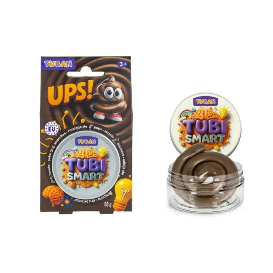 Πλαστελίνη Νέας Γενιάς σε Αστείο Σχήμα Tuban TUBI SMART - UPS!