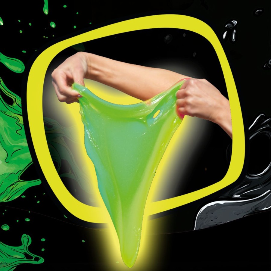 Χλαπάτσα που Φωσφορίζει Jiggly Slime Fluo Glow Πράσινη 430g Tuban