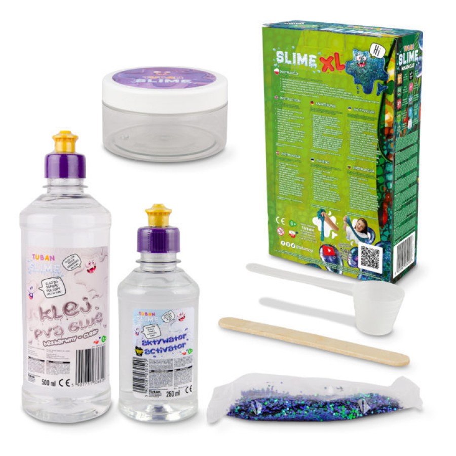 Σετ DIY Δημιουργίας Χλαπάτσας Χαμαιλέων Tuban Chameleon Slime XL