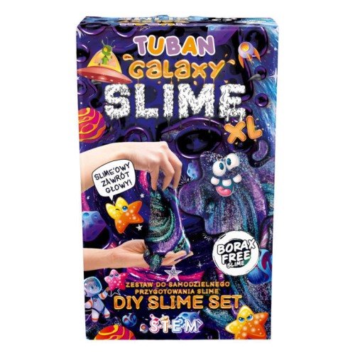 Σετ Δημιουργίας Χλαπάτσας DIY Galaxy Slime XL Tuban Γαλαξίας