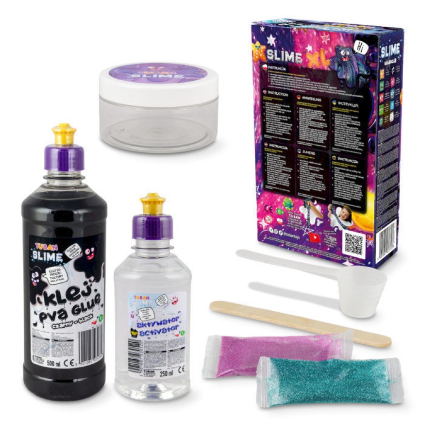 Σετ Δημιουργίας Χλαπάτσας DIY Galaxy Slime XL Tuban Γαλαξίας